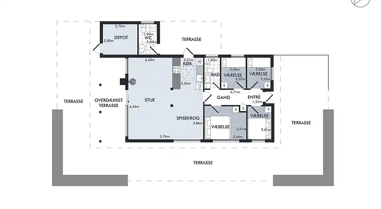 Holiday home in Knebel