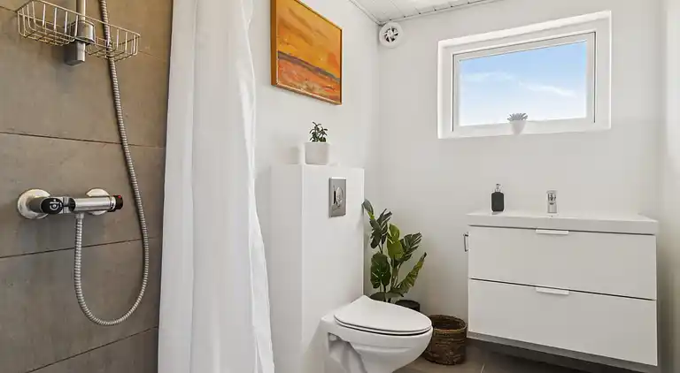 Ferienhaus mit Spa, Sauna und Meerblick