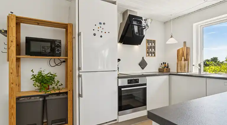 Ferienhaus mit Spa, Sauna und Meerblick