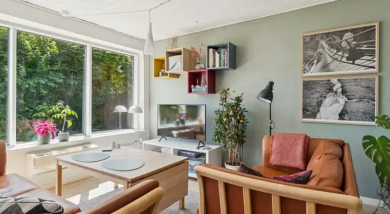 Ferienhaus mit Spa, Sauna und Meerblick