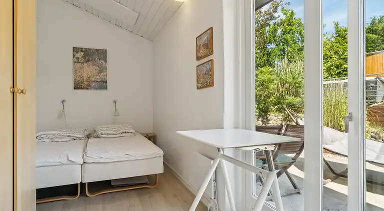 Ferienhaus mit Spa, Sauna und Meerblick