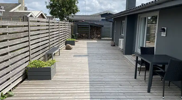 Schönes Ferienhaus nahe schönem Badestrand