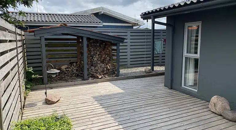 Schönes Ferienhaus nahe schönem Badestrand