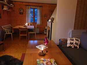Villa w open fireplace and big plot 5 min from the sea