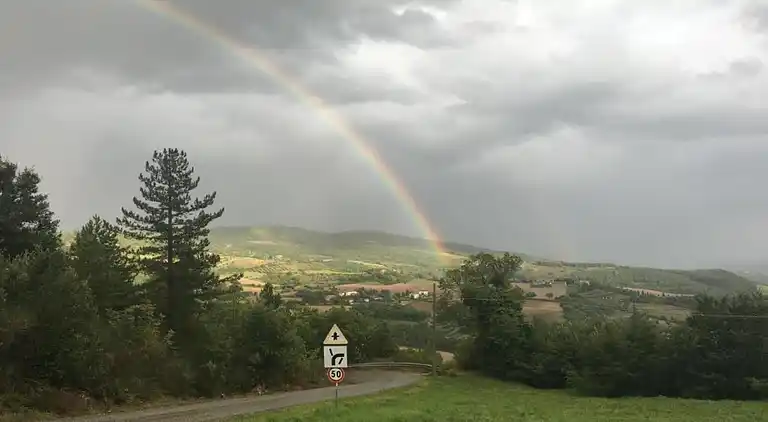Gårdhus i Monte Santa Maria Tiberina