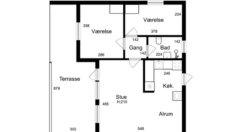 Gemütliches Haus nah an Strand & Natur