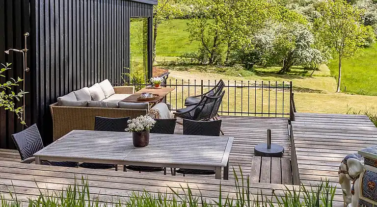 Flott hus i fantastiske omgivelser ved Limfjorden