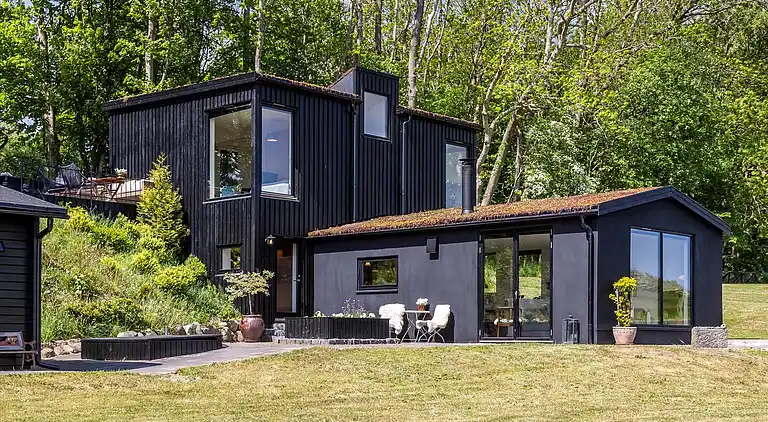 Flott hus i fantastiske omgivelser ved Limfjorden