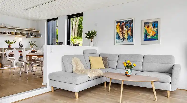Flott hus i fantastiske omgivelser ved Limfjorden