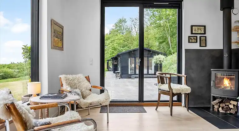 Flott hus i fantastiske omgivelser ved Limfjorden