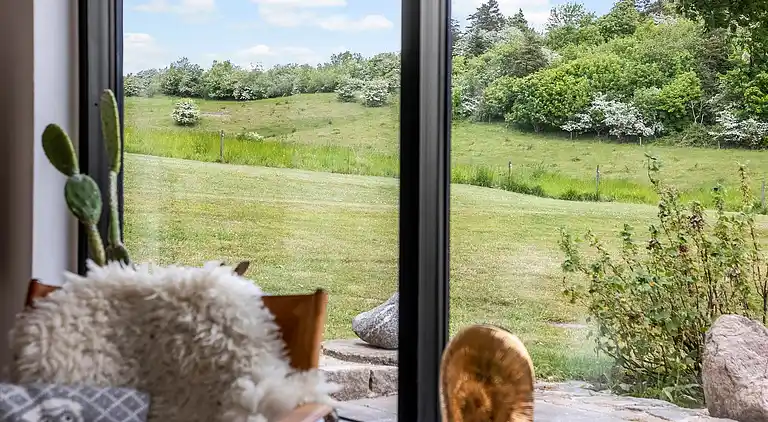 Flott hus i fantastiske omgivelser ved Limfjorden