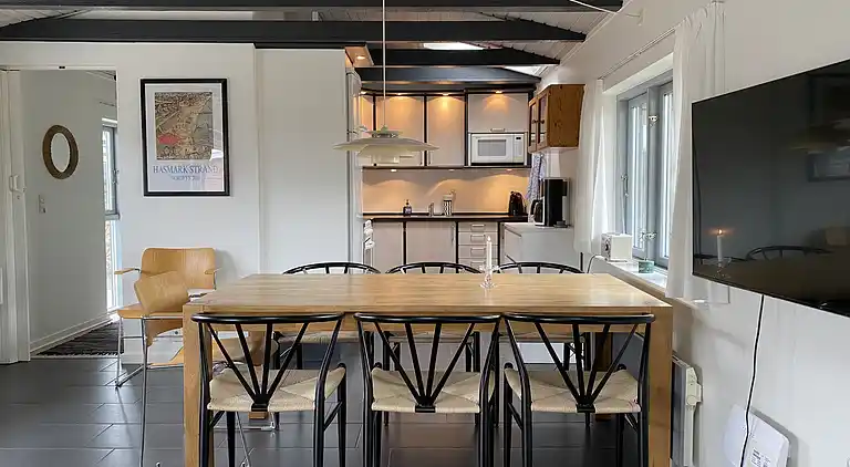 Schönes Ferienhaus nahe schönem Badestrand