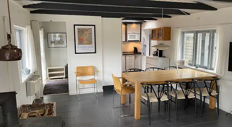 Schönes Ferienhaus nahe schönem Badestrand