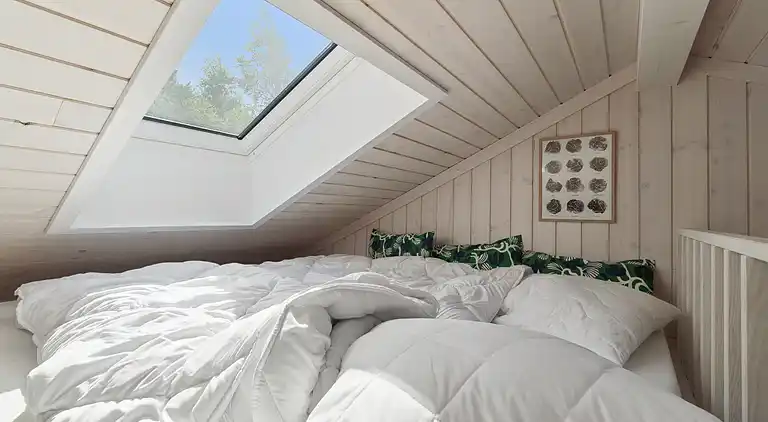 Moderne feriehus nær strand og skøn natur