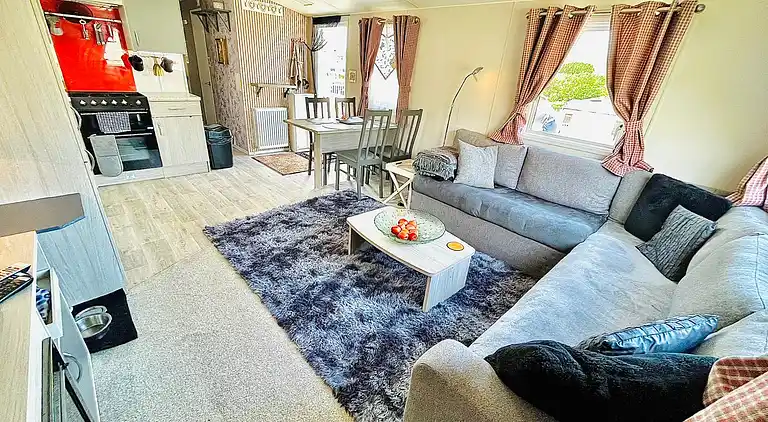 Gemütliche Newquay Lodge mit privatem Whirlpool,