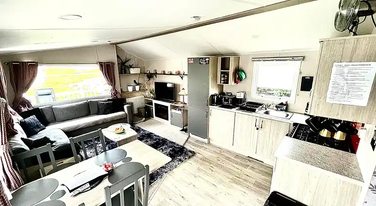 Gemütliche Newquay Lodge mit privatem Whirlpool,