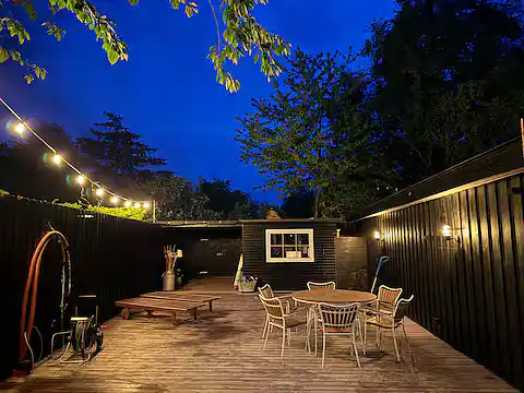 Schönes Ferienhaus mit Meerblick