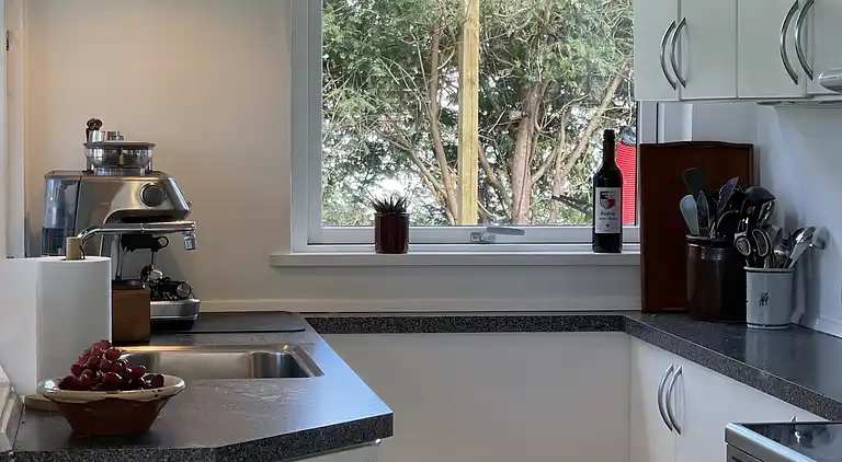 Schönes Ferienhaus mit Meerblick