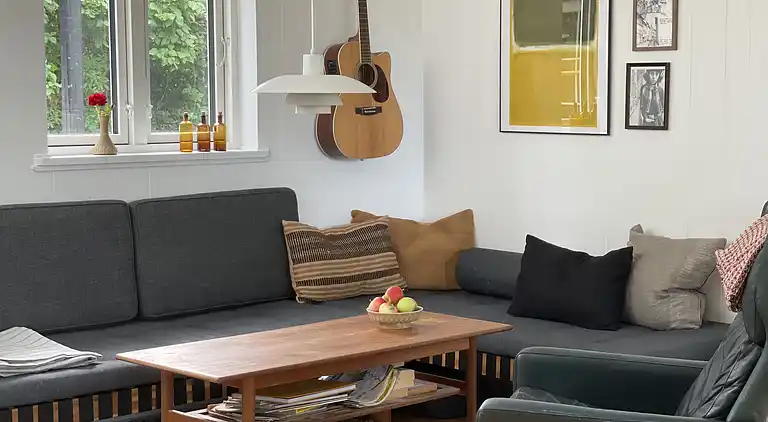 Schönes Ferienhaus mit Meerblick