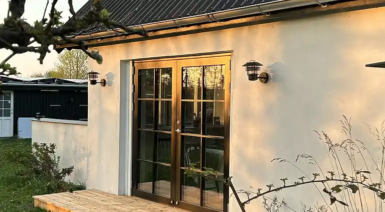 Schönes Ferienhaus mit Meerblick