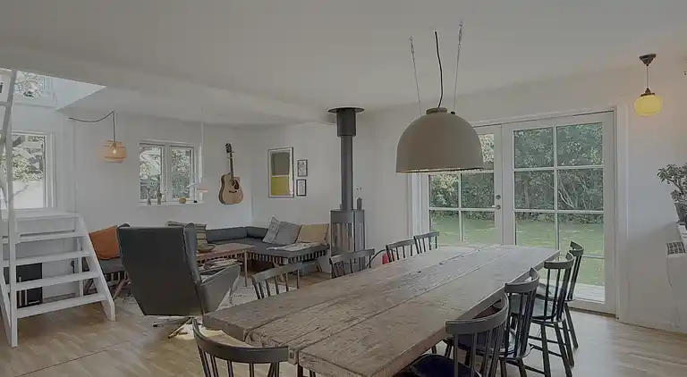 Schönes Ferienhaus mit Meerblick