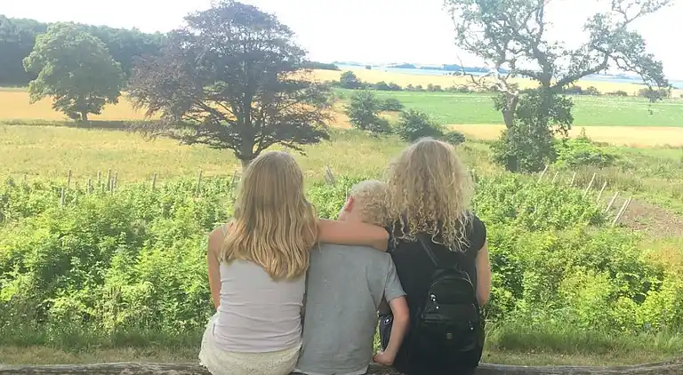 Schönes Ferienhaus mit Meerblick