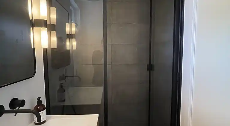 Schönes Ferienhaus mit Meerblick