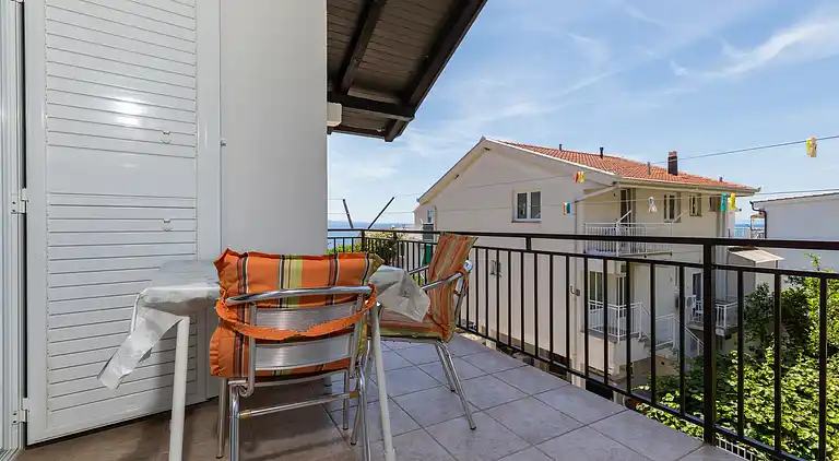 Studio flat with terrace and sea view Podaca (Makarska)