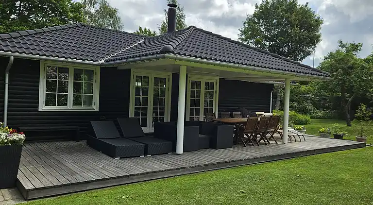 Hyggeligt feriehus kun 300 meter fra Høve Strand