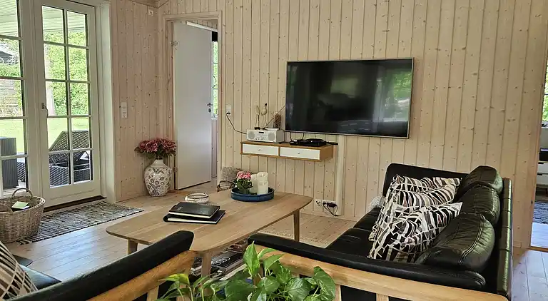 Hyggeligt feriehus kun 300 meter fra Høve Strand