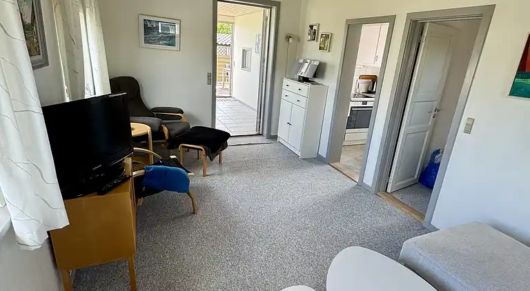 Hyggeligt sommerhus med kig til Kerteminde Fjord.