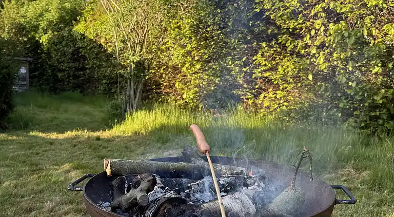 Idyllisches Ferienhaus in Strandnähe