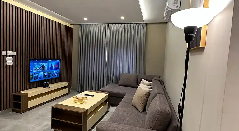 Charmantes Amman Apartment mit Elektroheizung und