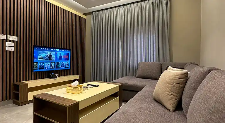 Charmantes Amman Apartment mit Elektroheizung und