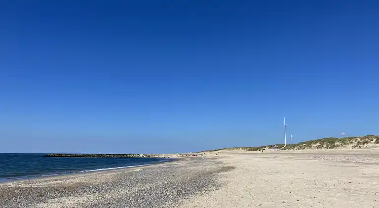 Holiday home in the first row to the North Sea