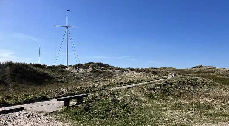 Holiday home in the first row to the North Sea