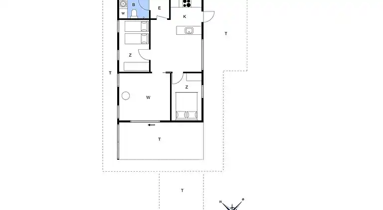 Idyllisk Kysthus: Komfort, hygge og afslapning