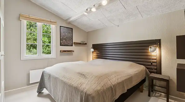 Ruhe, Natur, Schutz und Blick über den Fjord