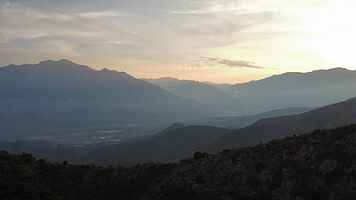 Vue sur les montagnes