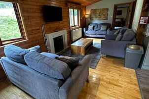Serene Watermouth Cabin Retreat with Hot Tub & Stunning