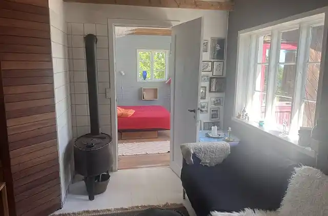 Sommerhus på Bornholm direkte ud til havet