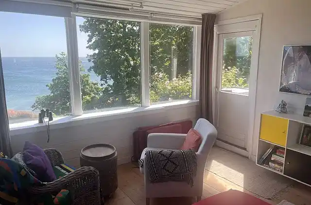 Sommerhus på Bornholm direkte ud til havet