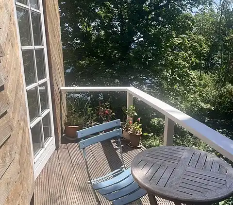 Sommerhus på Bornholm direkte ud til havet