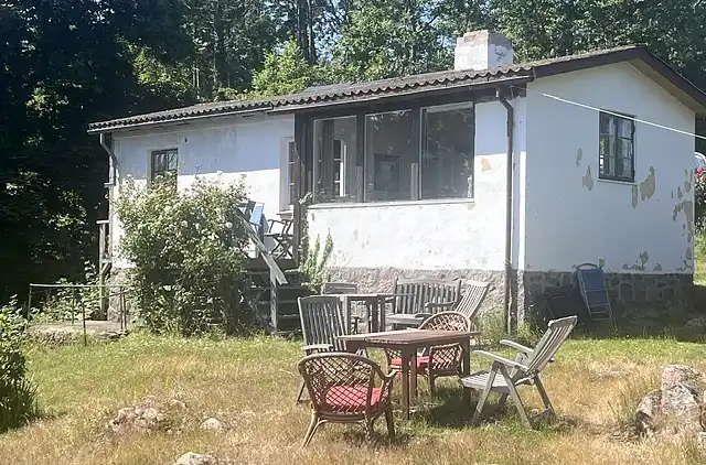 Sommerhus på Bornholm direkte ud til havet