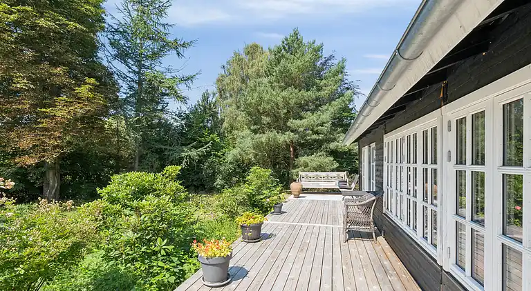 Familievenligt sommerhus tæt på strand og natur