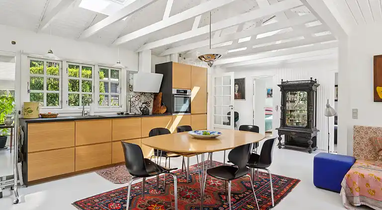 Familievenligt sommerhus tæt på strand og natur