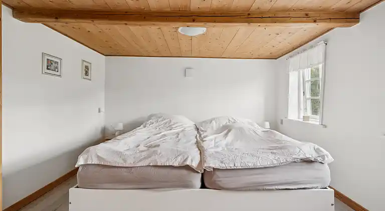 Hyggeligt sommerhus med kig til Vesterhavet