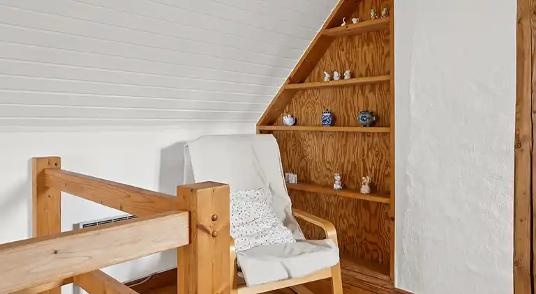 Hyggeligt sommerhus med kig til Vesterhavet