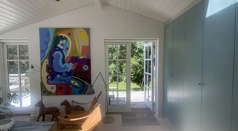 Familievenligt sommerhus tæt på strand og natur