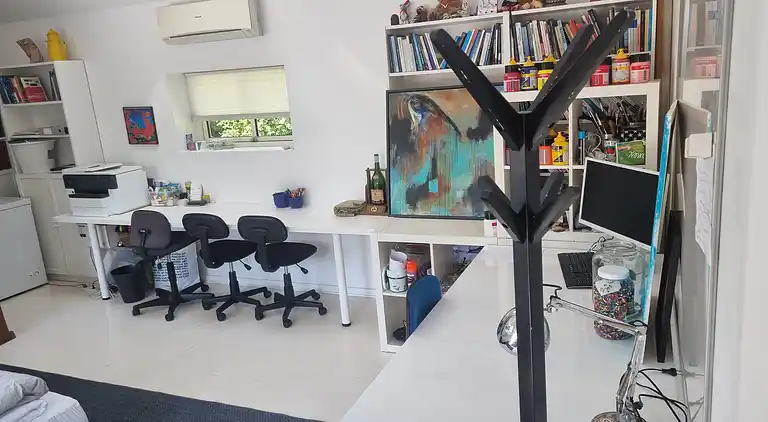 Moderne hus til kip med udespa og sauna 
